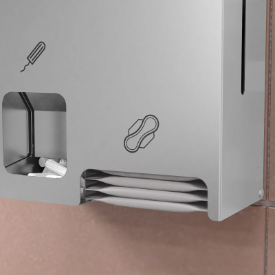 STAINLESS STEEL SANITARY PRODUCT DISPENSER