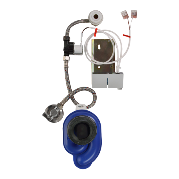 Radar flushing unit on the mounting rail for urinal Ecco (Golf), 24 V DC