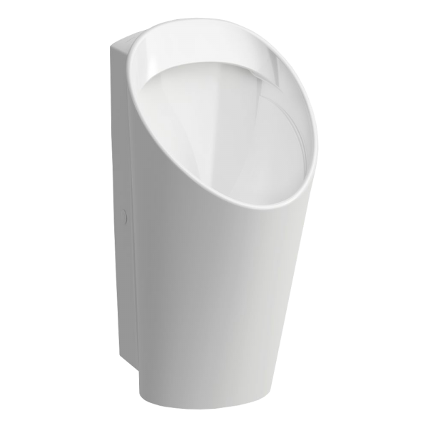 Urinal Lema Rimless with a radar flushing unit and integrated power supply, 230 V AC