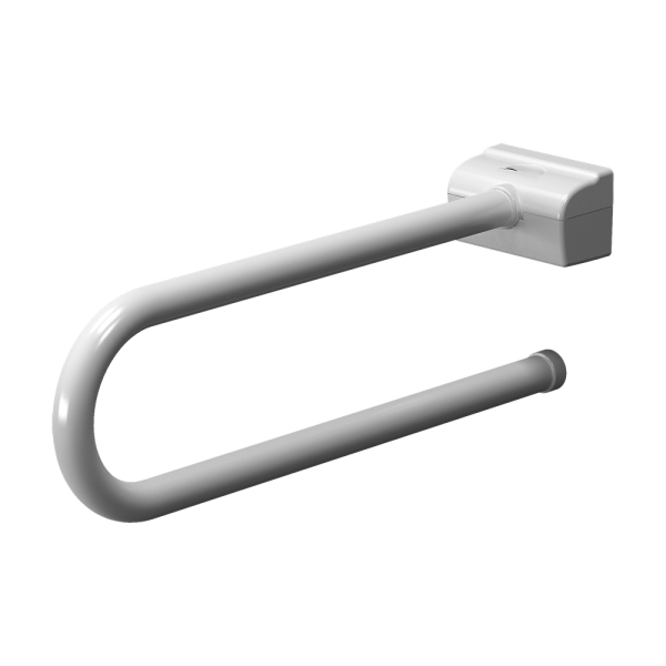 Vinyl grab bar, folding, length 600 mm