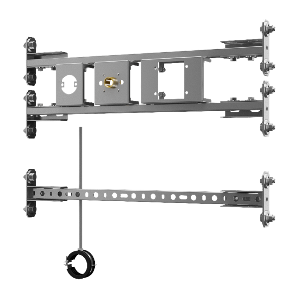 Mounting frame for mounting SLU 42, SLU 43 and SLZN 83