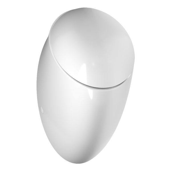 Urinal Alessi with cover and with a radar flushing unit, 24 V DC